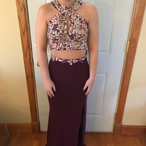 Floral Prom Dress